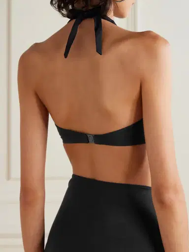 Eres Style Bow-detailed Triangle Halterneck Bikini Top | Thumbnail 3 Eres Style Bow-detailed Triangle Halterneck Bikini Top | Thumbnail 3