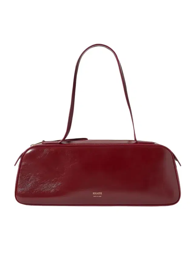 Simona Crinkled Patent-leather Shoulder Bag
