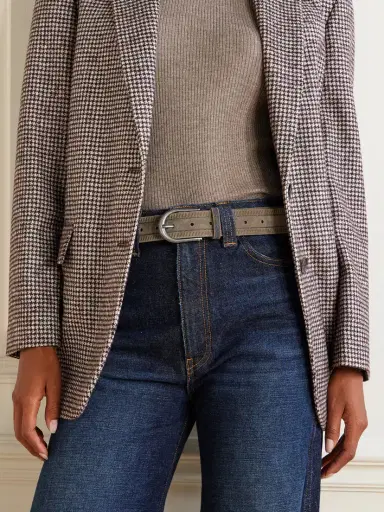 Brunello Cucinelli Embellished Suede Belt | Thumbnail 2