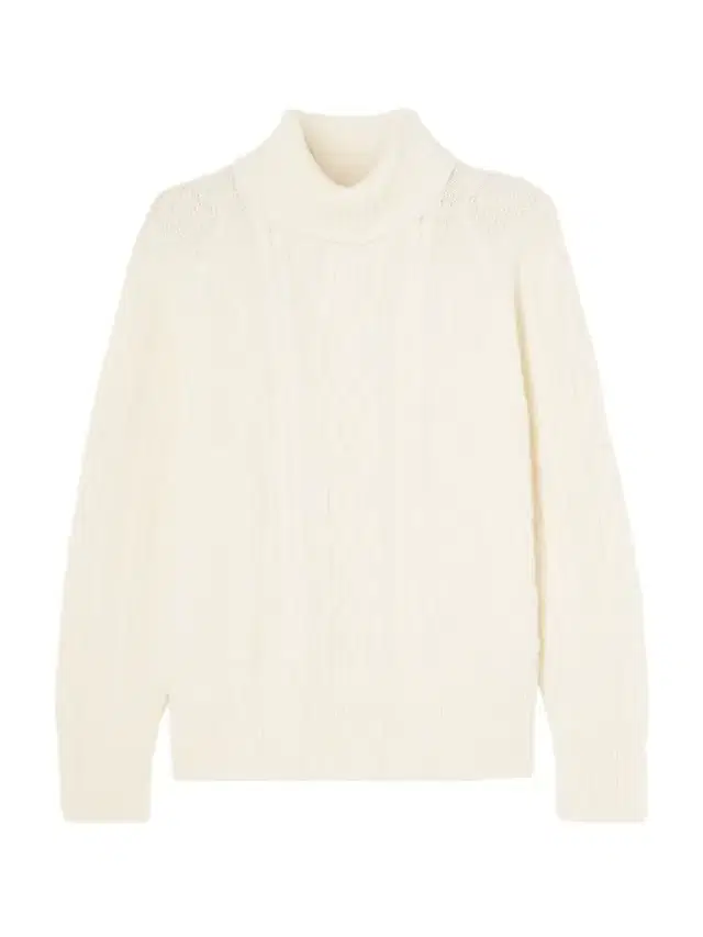 Patrizia Cable-knit Cashmere Turtleneck Sweater