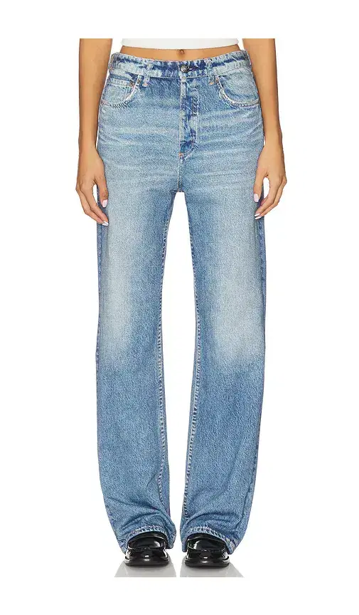 Rag & Bone rb Miramar Terry Shea Straight Pant Jeans