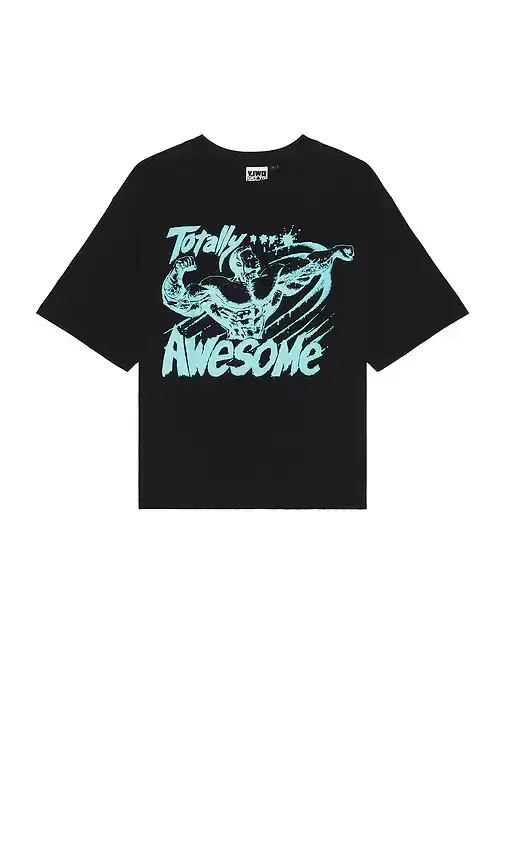 Y,IWO Totally Awesome Crop Tee