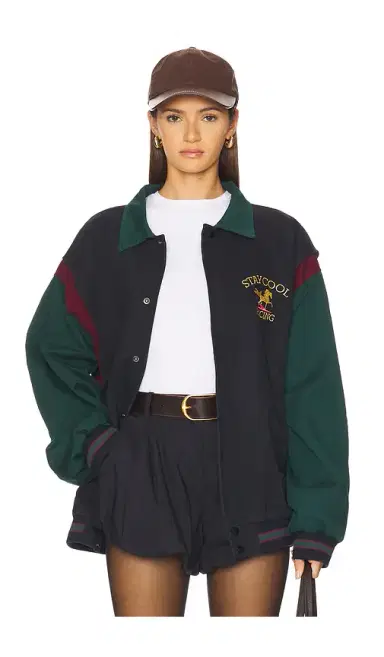 Stay Cool Racing Bomber Jacket | Thumbnail 4