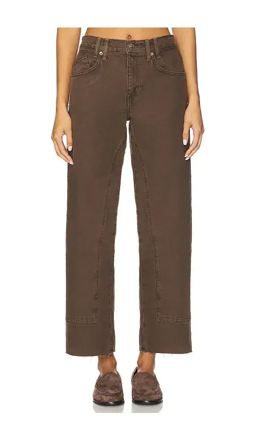 x We The Free Risk Taker Straight Pant In Workwear