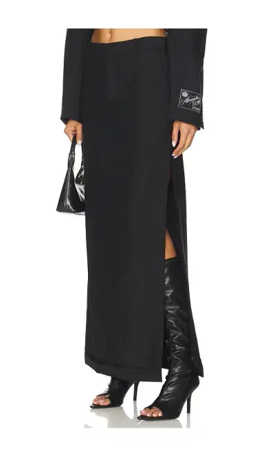Alexander Wang Mid Rise Tailored Maxi Skirt | Thumbnail 1 Alexander Wang Mid Rise Tailored Maxi Skirt | Thumbnail 1
