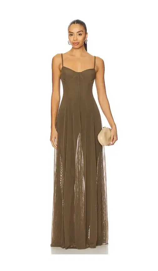 Norma Kamali x REVOLVE Underwire Gown