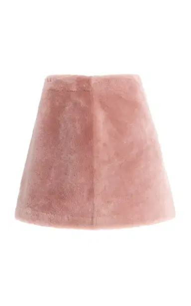 ARMA Olivia Shearling Leather Mini Skirt | Thumbnail 1 ARMA Olivia Shearling Leather Mini Skirt | Thumbnail 1