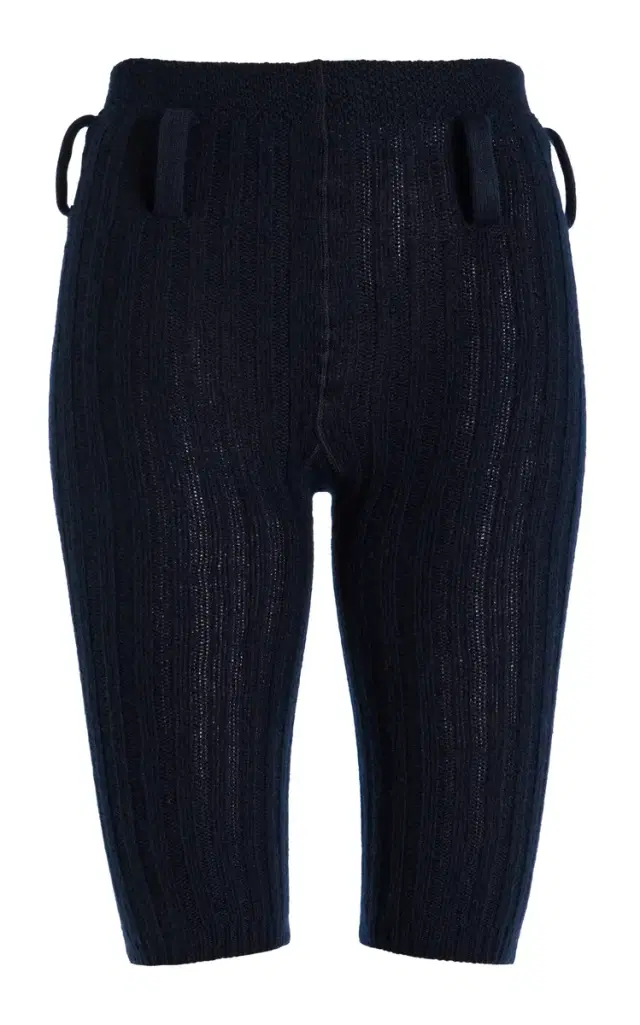 Prada Ribbed-Knit Cotton Shorts