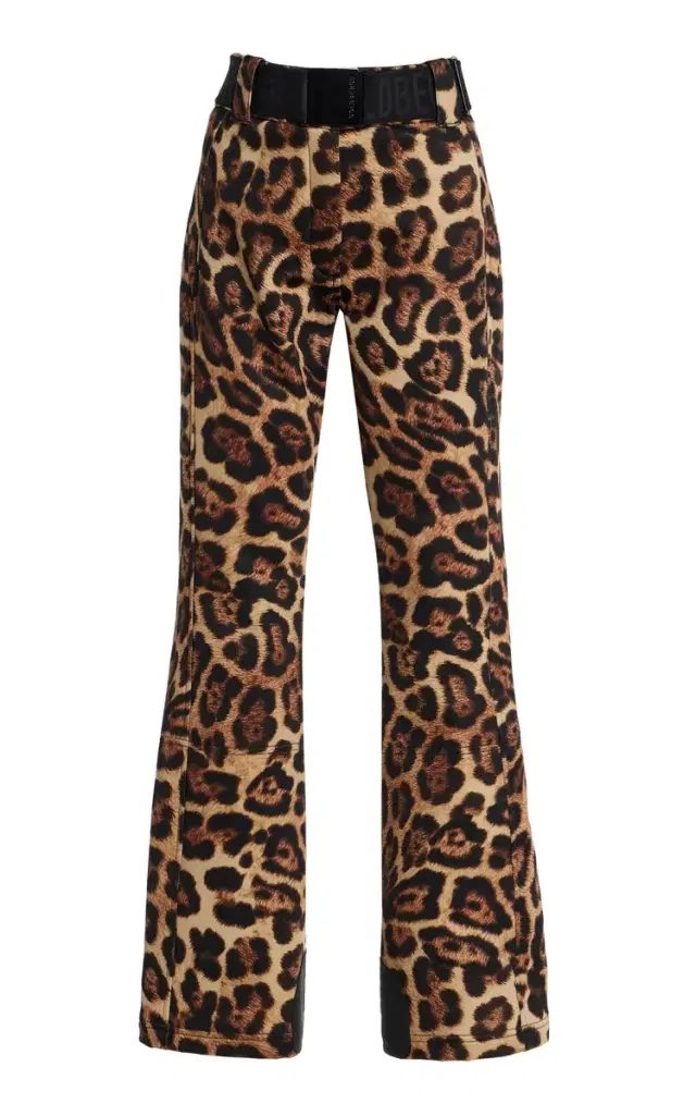 Minou Animal-Print Ski Pants