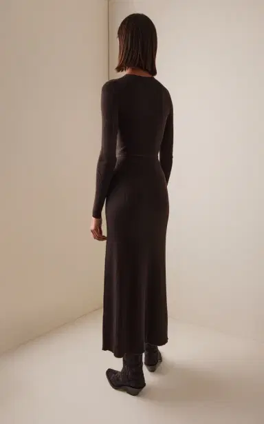 Gabriela Hearst Imagene Knit Wool Maxi Dress | Thumbnail 4 Gabriela Hearst Imagene Knit Wool Maxi Dress | Thumbnail 4