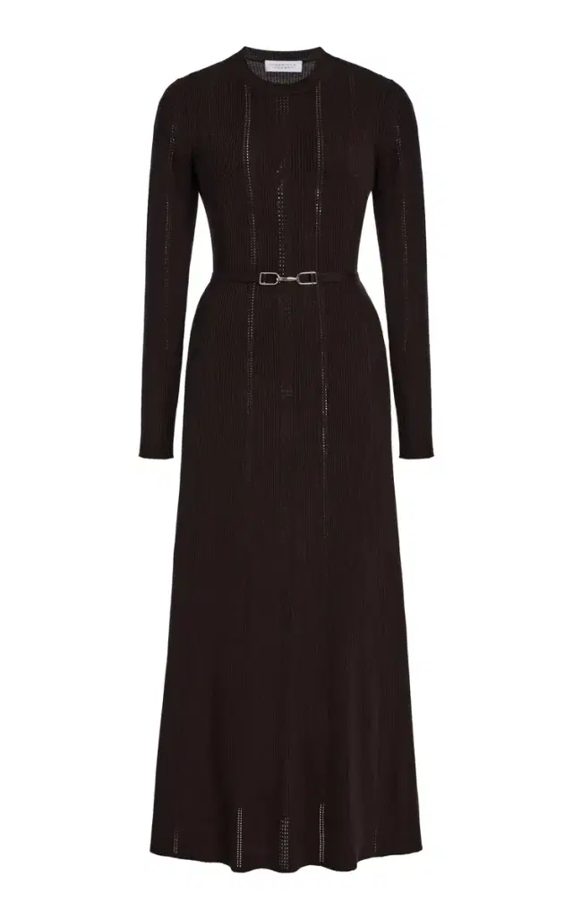 Gabriela Hearst Imagene Knit Wool Maxi Dress