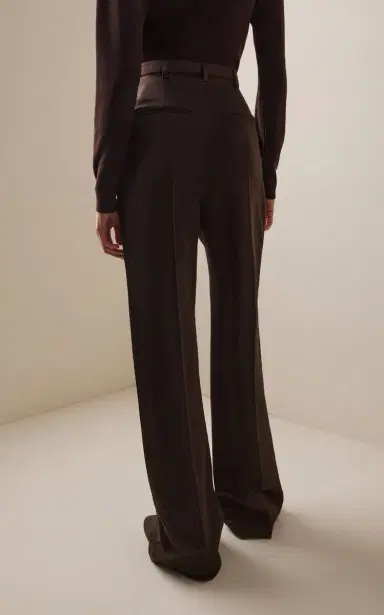 Gabriela Hearst Vargas Pleated Silk Wide-Leg Pants | Thumbnail 4 Gabriela Hearst Vargas Pleated Silk Wide-Leg Pants | Thumbnail 4