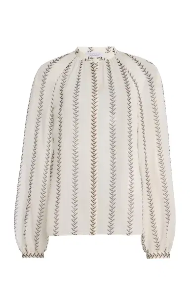 Gabriela Hearst Gian Boot-Striped Silk Top | Thumbnail 5 Gabriela Hearst Gian Boot-Striped Silk Top | Thumbnail 5