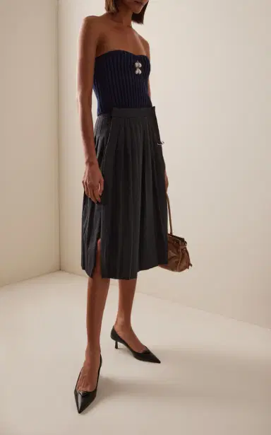 Prada Leather Pumps | Thumbnail 2 Prada Leather Pumps | Thumbnail 2