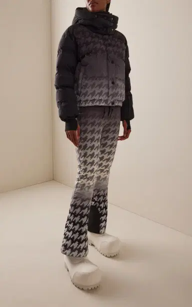 Perfect Moment Moment Houndstooth Down Ski Jacket | Thumbnail 3