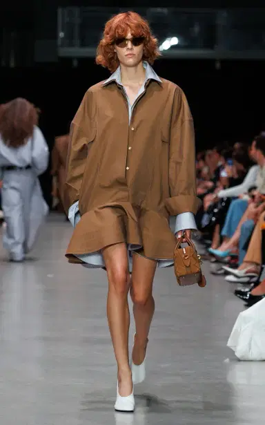 Stella McCartney Medium Stella Ryder Bag - Brown - OS | Thumbnail 2