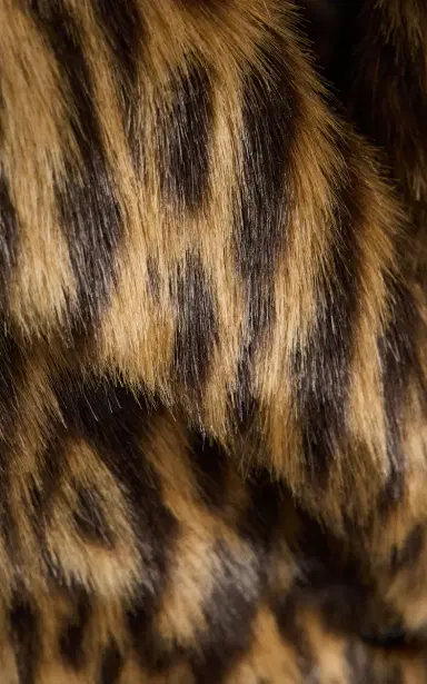 Stand Studio Marceline Leopard Faux Fur Coat | Thumbnail 5 Stand Studio Marceline Leopard Faux Fur Coat | Thumbnail 5