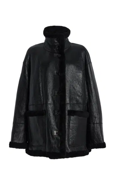 Stand Studio Heather Reversible Shearling Jacket | Thumbnail 1 Stand Studio Heather Reversible Shearling Jacket | Thumbnail 1