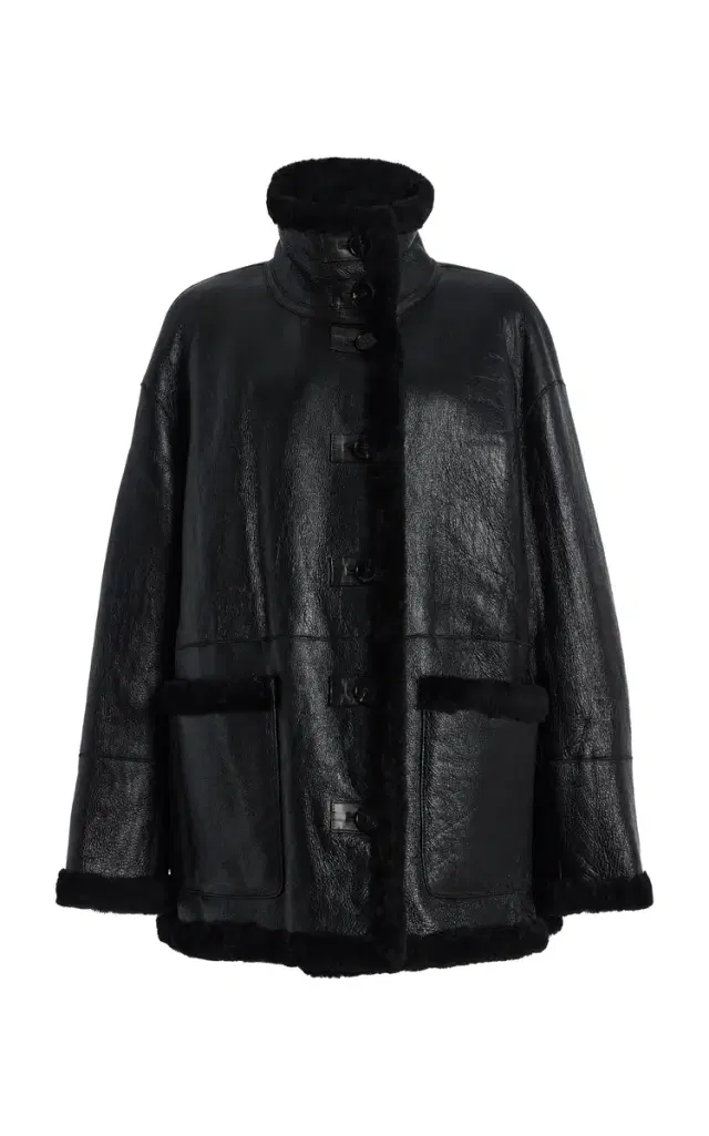 Heather Reversible Shearling Jacket