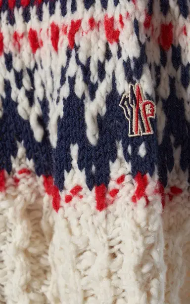 Moncler Grenoble Fair Isle Wool-Blend Top | Thumbnail 5