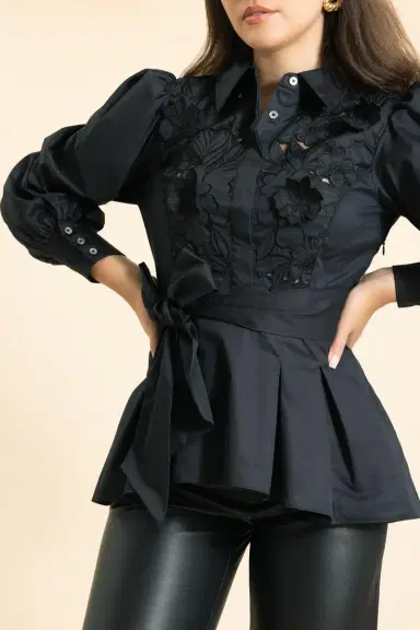 CHRISTY LYNN Mazarra Cotton Top | Thumbnail 2