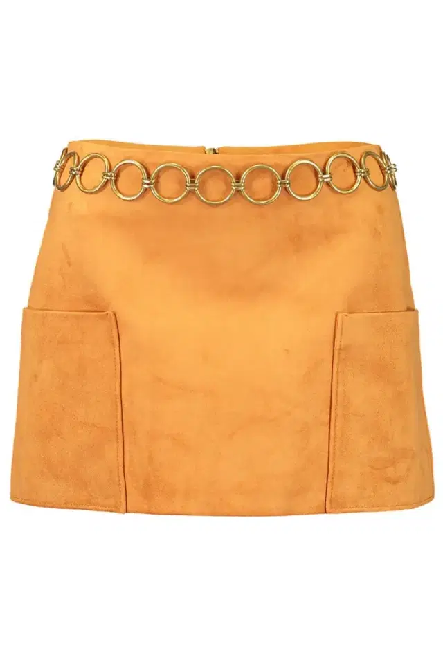 Nita Suede Skirt With Belt