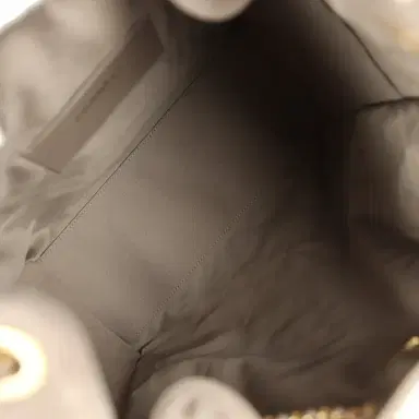 Chanel Chanel Medium 25 Hobo Bag Dark Grey Suede Antique Gold Hardware | Thumbnail 9 Chanel Chanel Medium 25 Hobo Bag Dark Grey Suede Antique Gold Hardware | Thumbnail 9