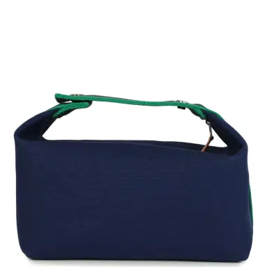 HERMÈS Hermes Bride-A-Brac GM Marine Canvas Palladium Hardware | Thumbnail 4