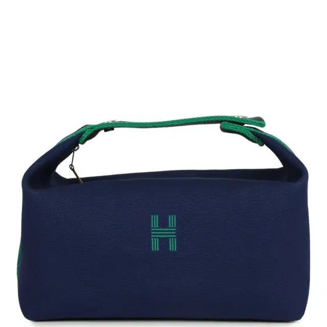 hermes Hermes Bride-A-Brac GM Marine Canvas Palladium Hardware