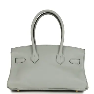HERMÈS Hermes Shoulder Birkin Light 29 Bleu Glacier Evercolor Gold Hardware | Thumbnail 4