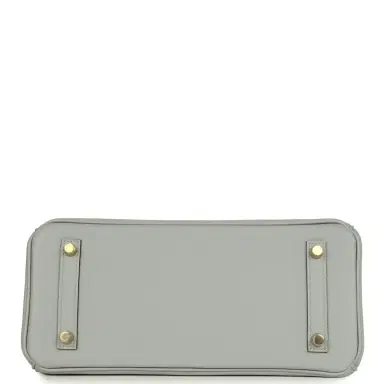 HERMÈS Hermes Shoulder Birkin Light 29 Bleu Glacier Evercolor Gold Hardware | Thumbnail 6