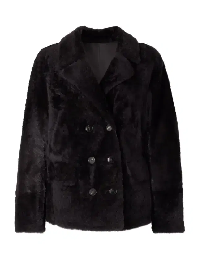 Double-breasted Shearling Jacket