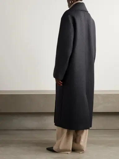 RÓHE Ezra Oversized Double-breasted Wool-blend Coat | Thumbnail 4 RÓHE Ezra Oversized Double-breasted Wool-blend Coat | Thumbnail 4