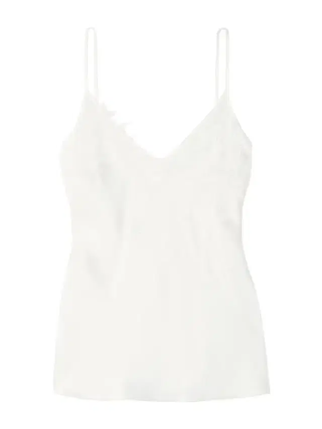 Lace-trimmed Satin-crepe Camisole