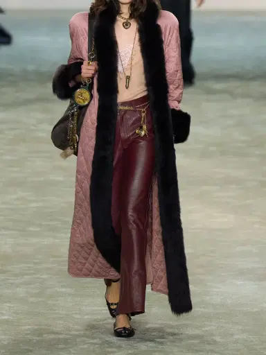 Chloé Textured-leather Flared Pants | Thumbnail 5