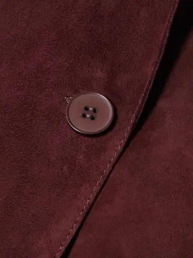 Nour Hammour Suede Coat | Thumbnail 5