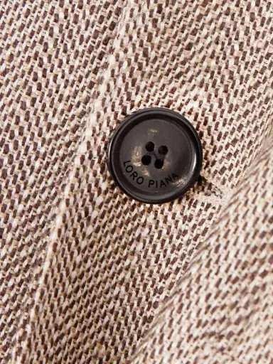 Loro Piana Suede-trimmed Silk And Linen-blend Jacket | Thumbnail 5 Loro Piana Suede-trimmed Silk And Linen-blend Jacket | Thumbnail 5