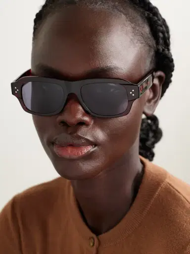 CELINE Eyewear Square-frame Tortoiseshell Acetate Sunglasses | Thumbnail 2 CELINE Eyewear Square-frame Tortoiseshell Acetate Sunglasses | Thumbnail 2