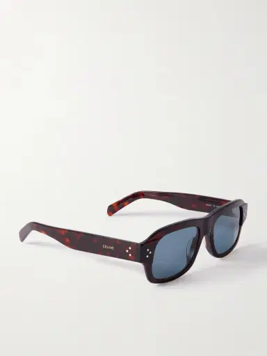 CELINE Eyewear Square-frame Tortoiseshell Acetate Sunglasses | Thumbnail 3 CELINE Eyewear Square-frame Tortoiseshell Acetate Sunglasses | Thumbnail 3