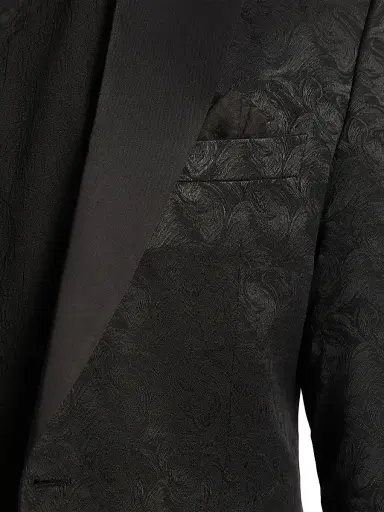Robert Graham Men's Eldridge Woven Jacquard Sport Coat - Black - Size 42 | Thumbnail 5 Robert Graham Men's Eldridge Woven Jacquard Sport Coat - Black - Size 42 | Thumbnail 5