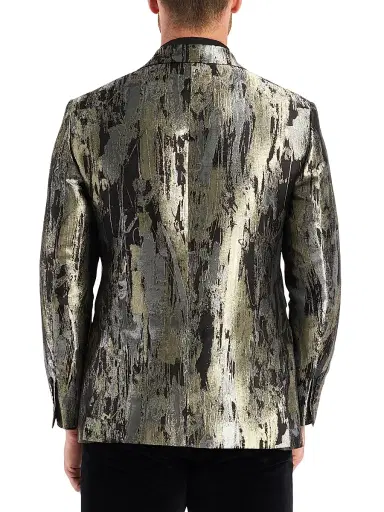 Robert Graham Men's Teagan Metallic Woven Sport Coat - Size 44 | Thumbnail 4 Robert Graham Men's Teagan Metallic Woven Sport Coat - Size 44 | Thumbnail 4