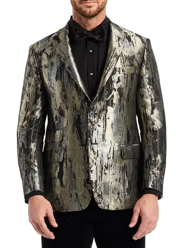 Robert Graham Men's Teagan Metallic Woven Sport Coat - Size 44 | Thumbnail 1 Robert Graham Men's Teagan Metallic Woven Sport Coat - Size 44 | Thumbnail 1