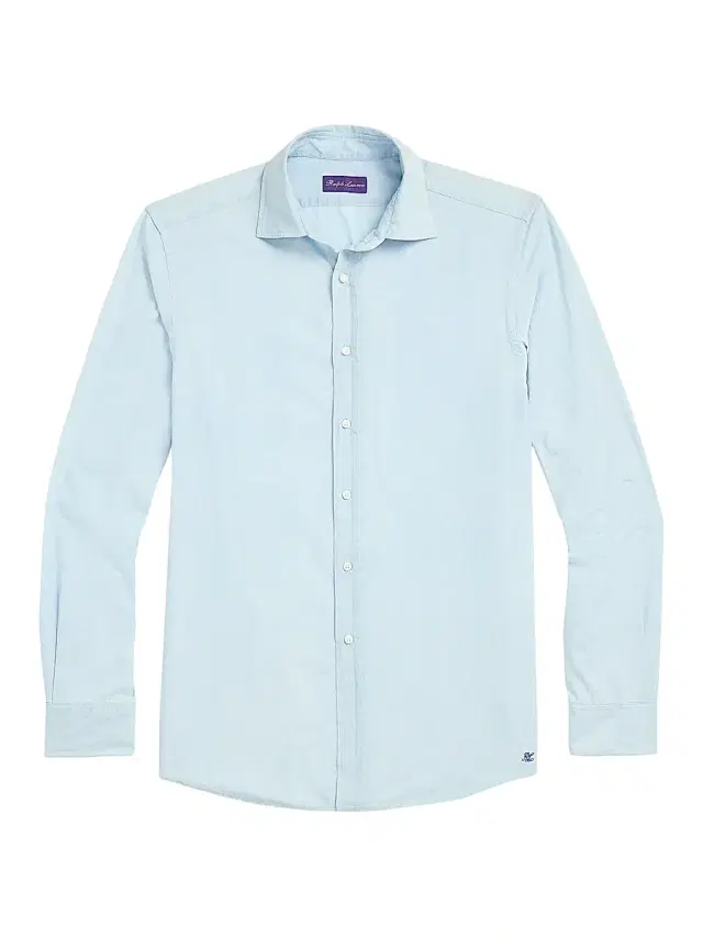 Ralph Lauren Purple Label Men's Washed Chambray Shirt - Blue