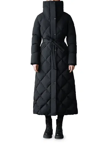 Mackage Women's Laurella Quilted Down Coat - Black - Size XL | Thumbnail 3