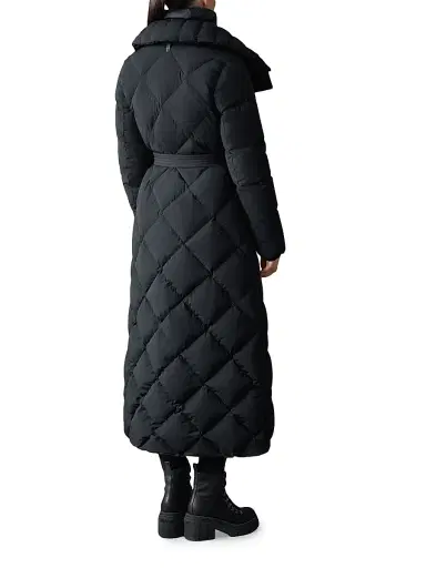 Mackage Women's Laurella Quilted Down Coat - Black - Size XL | Thumbnail 5