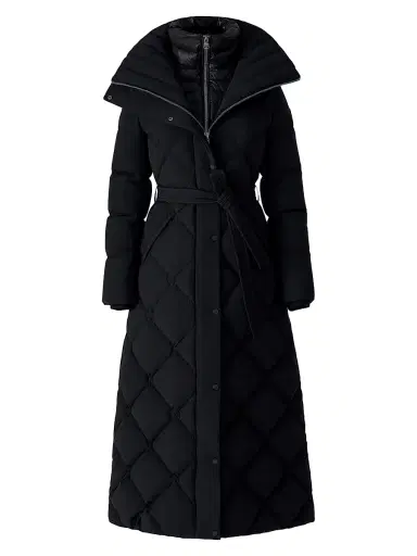 Mackage Women's Laurella Quilted Down Coat - Black - Size XL | Thumbnail 1