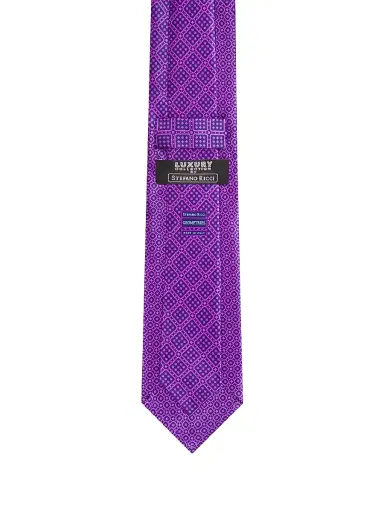 Stefano Ricci Men's Micro-Square Silk Tie | Thumbnail 3 Stefano Ricci Men's Micro-Square Silk Tie | Thumbnail 3