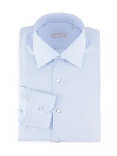 Stefano Ricci Men's Classic Cotton Button-Front Shirt | Thumbnail 1