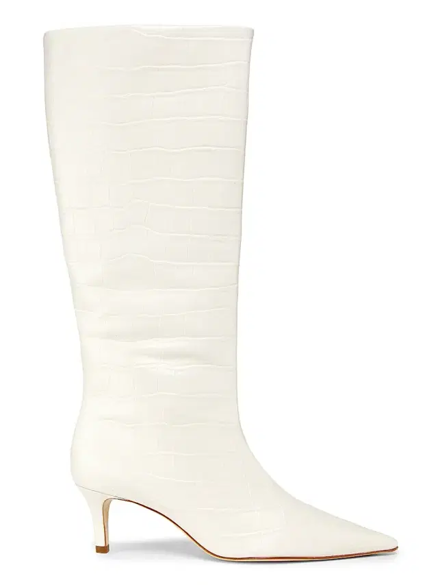 22élevé Women's 55MM Crocodile-Embossed Leather Knee-High Boots -  Embossed Crocodile