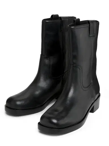 22élevé Women's 40MM Leather Motorcycle Boots | Thumbnail 2